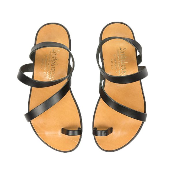 Ithaka traditional sandals black a