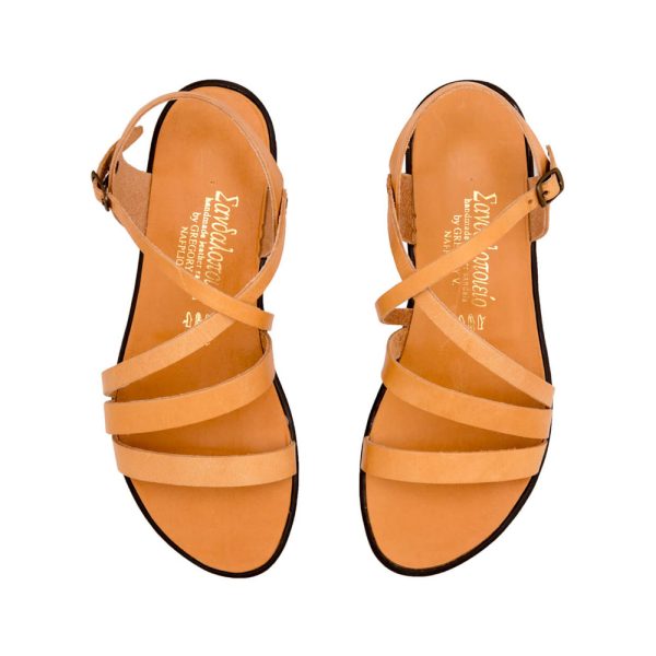 Kythnos traditional sandals natural a