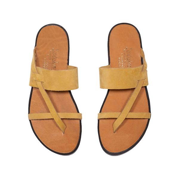 Kimi traditional sandals yellow euros