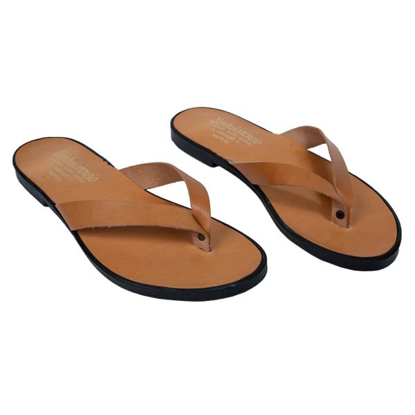 Flip flop traditional sandals natural a