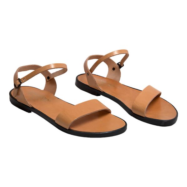 Sifnos traditional sandals natural a