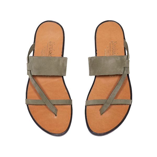 Kimi traditional sandals olive green euros